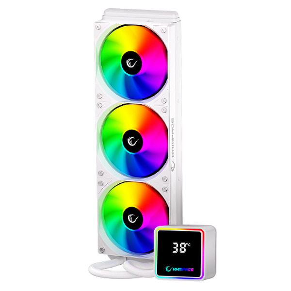 Zdjęcie produktu: Chłodzenie wodne Rampage INFINITE V360 360MM ARGB białe