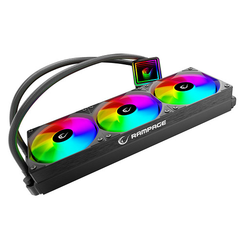 Chłodzenie wodne Rampage INFINITE V360 360MM ARGB czarny