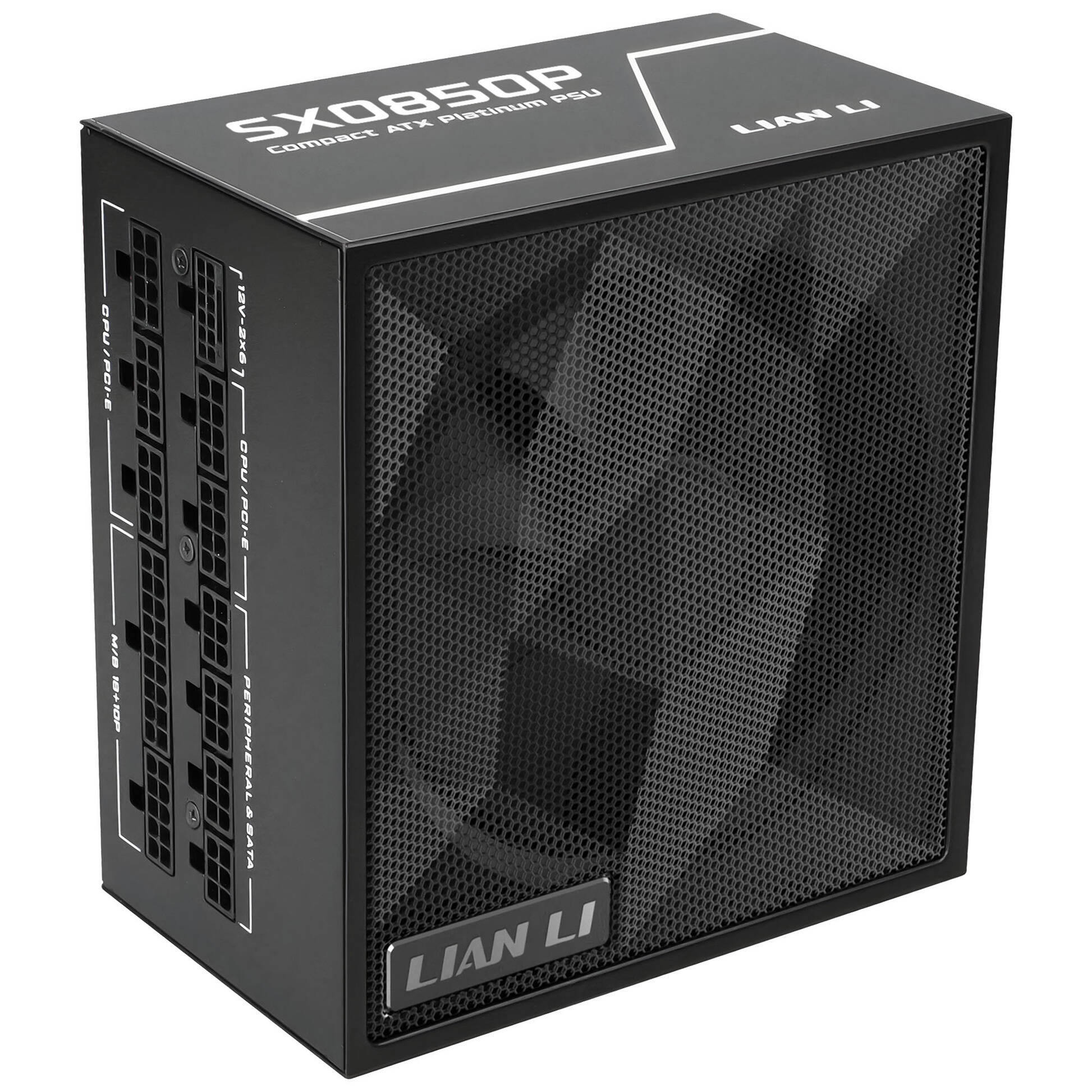 Zasilacz Lian Li SX Platinum ATX 3.1 PCIe 5.1 Czarny 850W