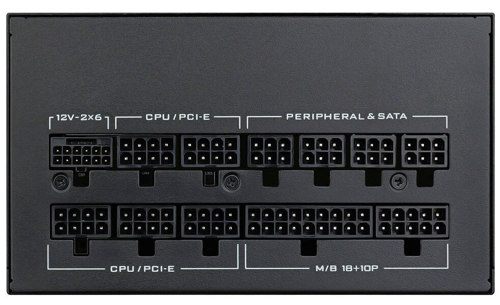 Zdjęcie produktu: Zasilacz Lian Li SX Platinum ATX 3.1 PCIe 5.1 Czarny 1000W