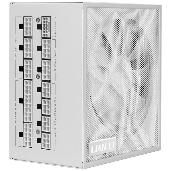 Zdjęcie produktu: Zasilacz Lian Li SX Platinum ATX 3.1 PCIe 5.1 Biały 1000W