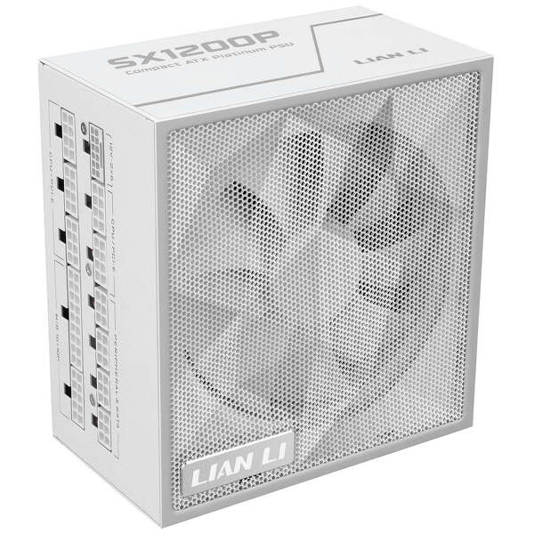 Zdjęcie produktu: Zasilacz Lian Li SX Platinum ATX 3.1 PCIe 5.1 Biały 1200W