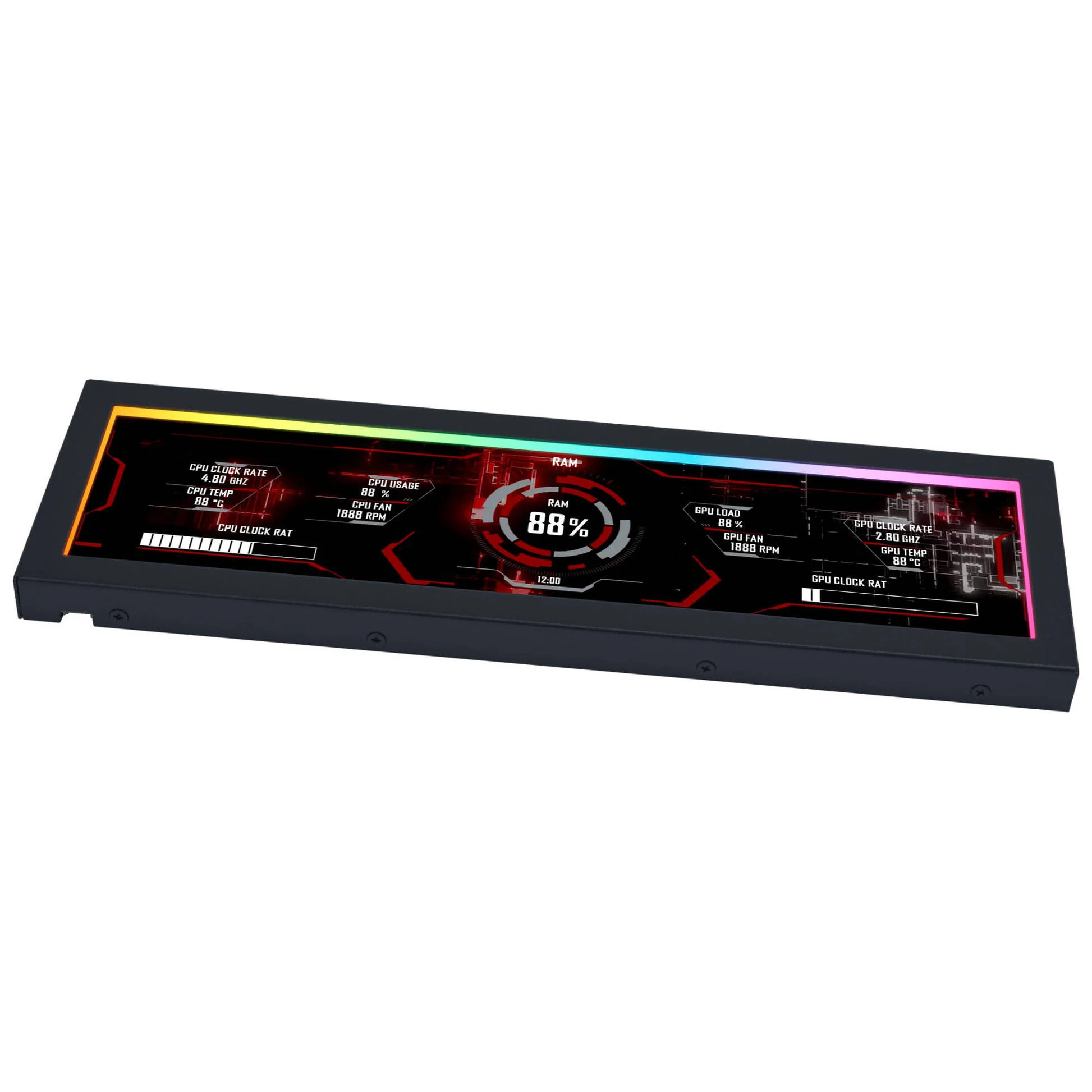 Lian Li Universal Screen Black 8,8 Lian Li Universal Screen Black 8,8