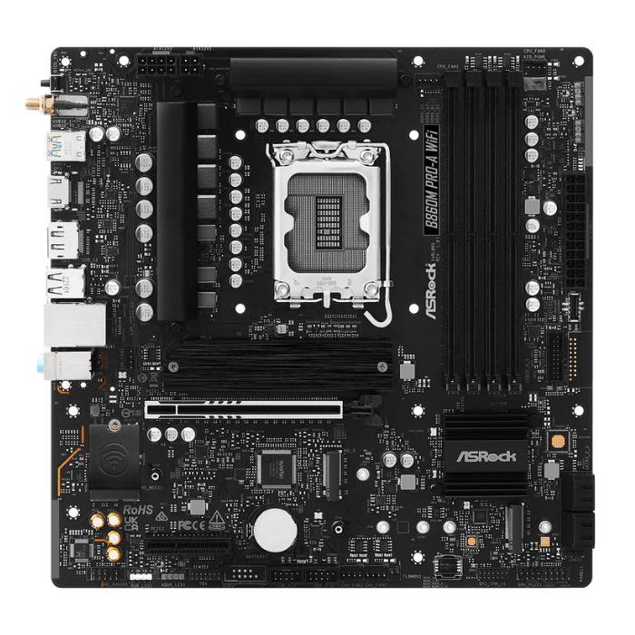 Płyta główna ASRock B860M Pro-A WiFi DDR5 LGA1851 Płyta główna ASRock B860M Pro-A WiFi DDR5 LGA1851