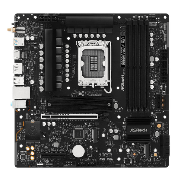 Zdjęcie produktu: Płyta główna ASRock B860M Pro-A WiFi DDR5 LGA1851 Zdjęcie produktu: Płyta główna ASRock B860M Pro-A WiFi DDR5 LGA1851
