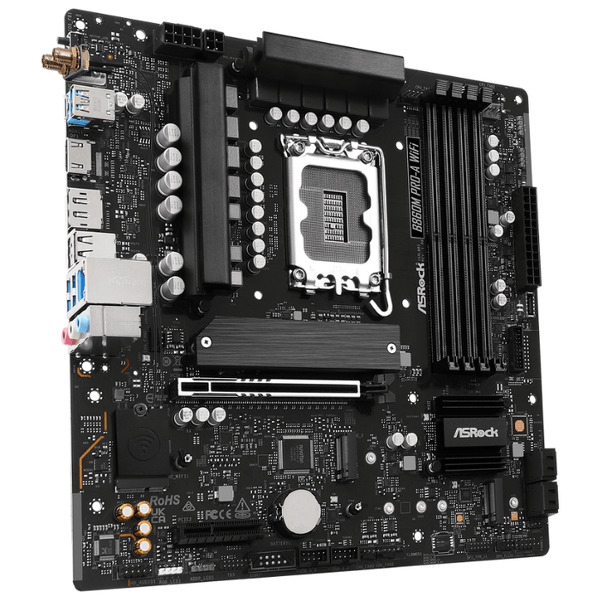 Zdjęcie produktu: Płyta główna ASRock B860M Pro-A WiFi DDR5 LGA1851 Zdjęcie produktu: Płyta główna ASRock B860M Pro-A WiFi DDR5 LGA1851