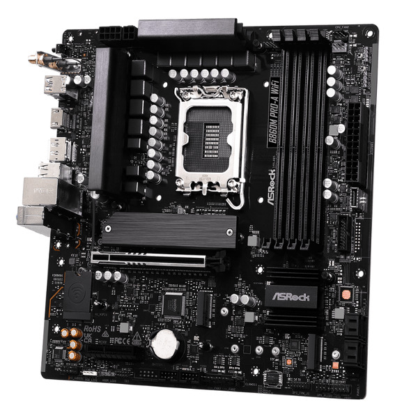 Zdjęcie produktu: Płyta główna ASRock B860M Pro-A WiFi DDR5 LGA1851 Zdjęcie produktu: Płyta główna ASRock B860M Pro-A WiFi DDR5 LGA1851