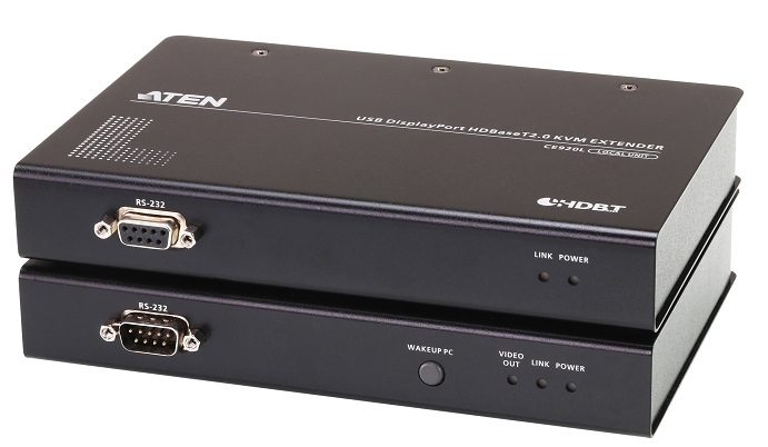 ATEN Extender KVM CE920-ATA-G USB DisplayPort Dual View HDBaseT 2.0 ATEN Extender KVM CE920-ATA-G USB DisplayPort Dual View HDBaseT 2.0
