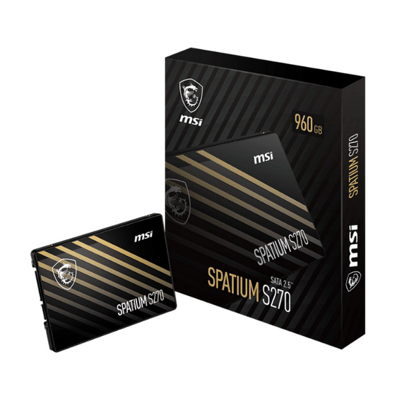 Zdjęcie produktu: Dysk MSI SSD SPATIUM S270 2,5 Zdjęcie produktu: Dysk MSI SSD SPATIUM S270 2,5