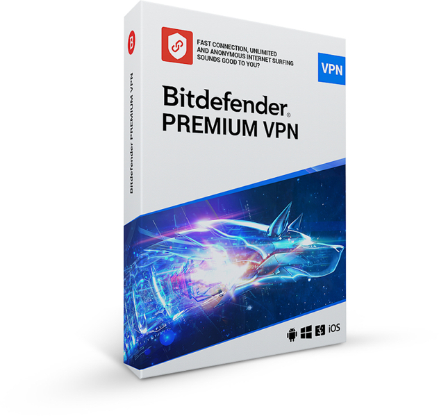 Zdjęcie produktu: Bitdefender Premium VPN dla 5 stanowisk na okres 1 roku Zdjęcie produktu: Bitdefender Premium VPN dla 5 stanowisk na okres 1 roku