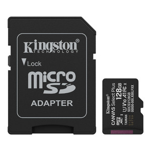 Miniatura produktu: Karta Kingston Canvas Select Plus microSDXC 128GB Class A1 + Adapter SD