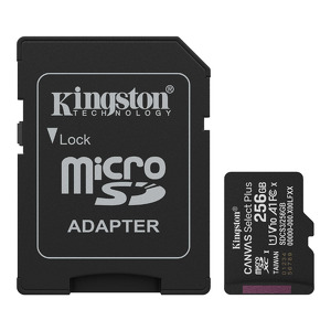 Miniatura produktu: Karta Kingston Canvas Select Plus microSDXC 256GB Class A1 + Adapter SD