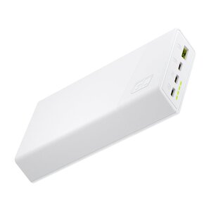 Miniatura produktu: Powerbank Greencell PowerPlay 20 PBGC03 20000mAh 18W 2x USB USB-C Biały (PBGC03SW)
