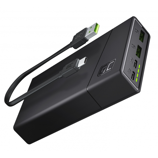 Zdjęcie produktu: Powerbank Greencell PowerPlay20 20000mAh z szybkim ładowaniem