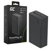 Powerbank Greencell PowerPlay 30, czarny 30000mAh, 22,5W, 4 porty (PBGC30B)