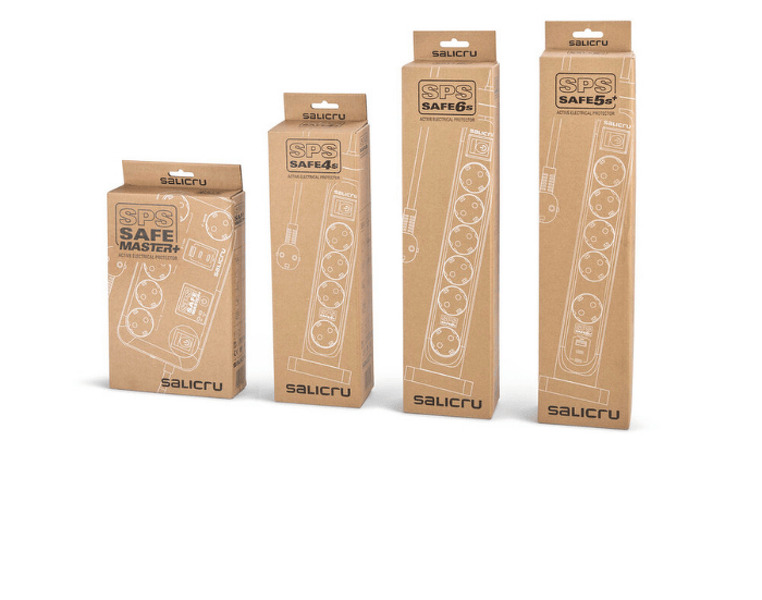 Zdjęcie produktu: Aktywna Listwa zasilająca Salicru SPS Safe 4S (4 gniazda Schuko)