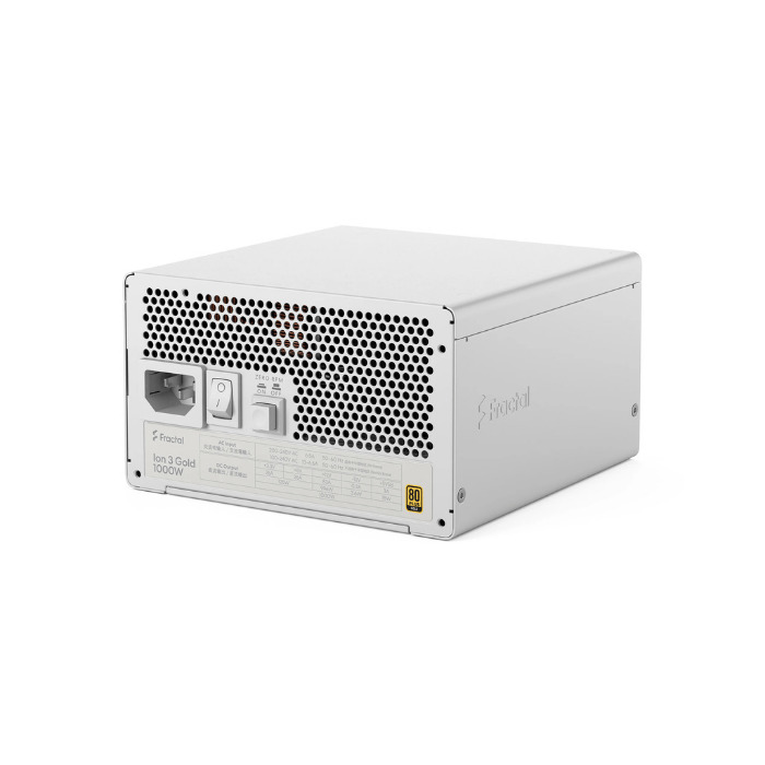 Zasilacz Fractal Design ION 3 Gold 1000W Black ATX 3.1 (FD-P-IA3G-101-EU-WT) Zasilacz Fractal Design ION 3 Gold 1000W Black ATX 3.1 (FD-P-IA3G-101-EU-WT)