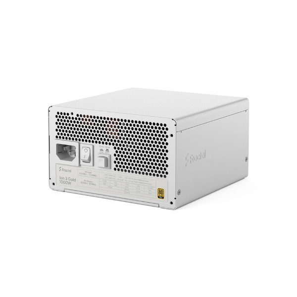 Zdjęcie produktu: Zasilacz Fractal Design ION 3 Gold 1000W Black ATX 3.1 (FD-P-IA3G-101-EU-WT) Zdjęcie produktu: Zasilacz Fractal Design ION 3 Gold 1000W Black ATX 3.1 (FD-P-IA3G-101-EU-WT)