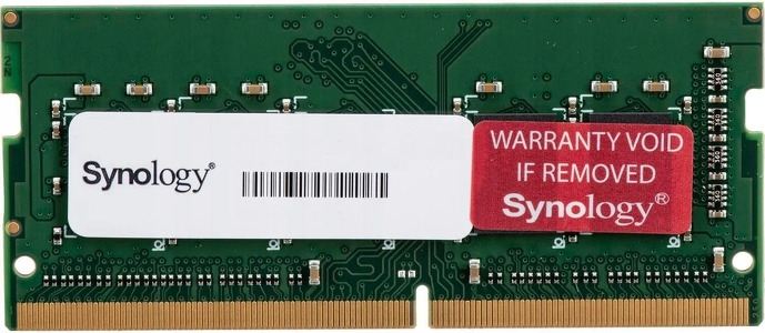 Miniatura produktu: Synology - pamięć serwerowa, dedykowana D4ES04-4G DDR4 ECC Unbuffered SODIMM