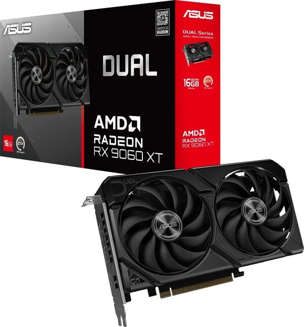 Zdjęcie produktu: Asus Radeon RX 9060 XT DUAL 16GB GDDR6