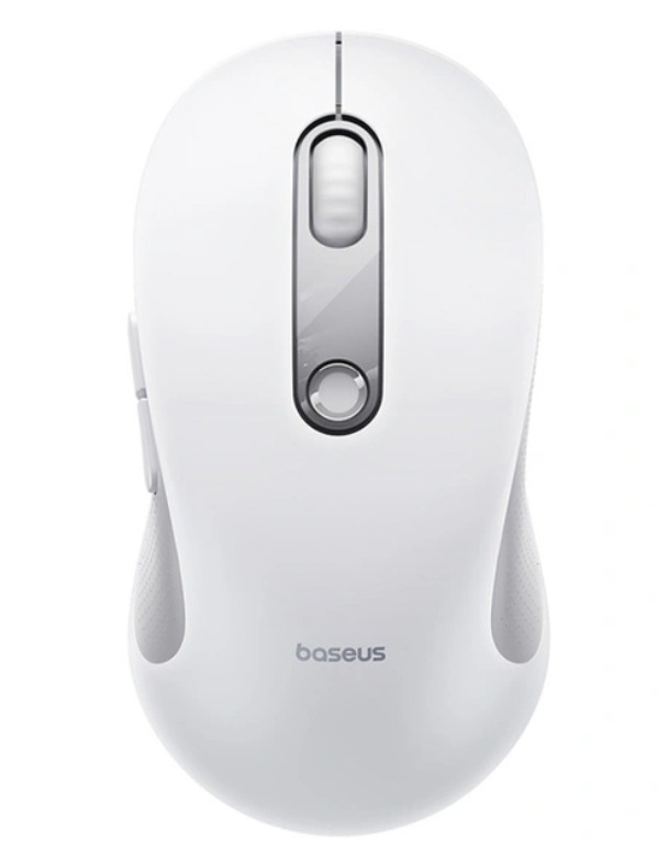 Zdjęcie produktu: Mysz bezprzewodowa Baseus F02 ergonomiczna Bluetooth - biała Zdjęcie produktu: Mysz bezprzewodowa Baseus F02 ergonomiczna Bluetooth - biała