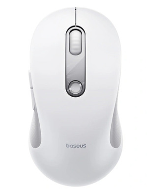 Miniatura produktu: Mysz bezprzewodowa Baseus F02 ergonomiczna Bluetooth - biała
