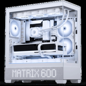 Miniatura produktu: Obudowa do komputera Phanteks XT View Matrix Tempered Glass ARGB White (PH-XT523VM1_DWT01)