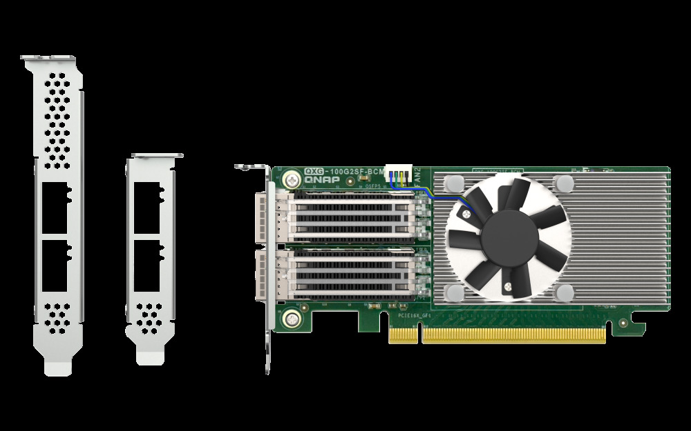 Qnap QXG-100G2SF-BCM 2x port per 100GbE Network adapter