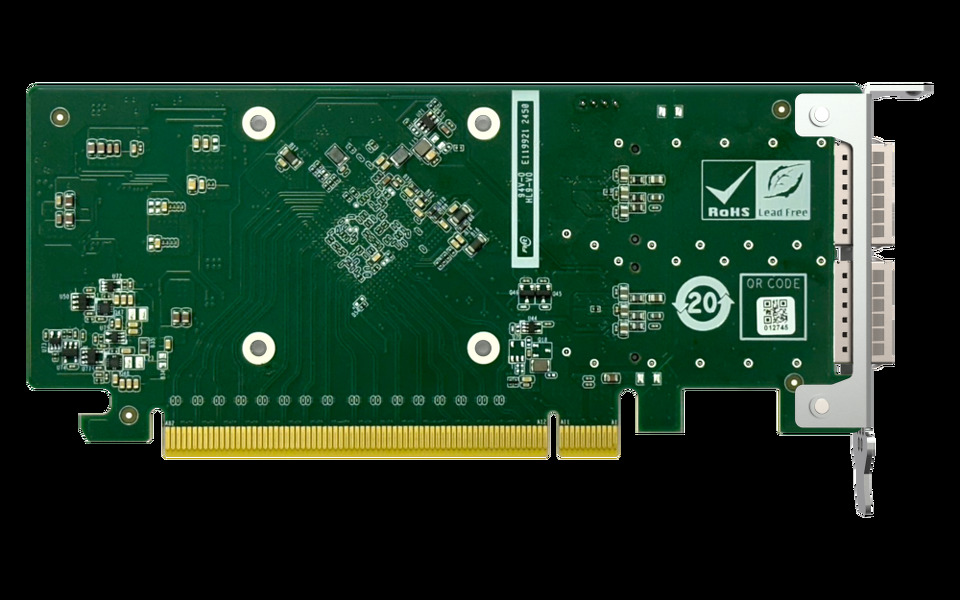 Zdjęcie produktu: Qnap QXG-100G2SF-BCM 2x port per 100GbE Network adapter