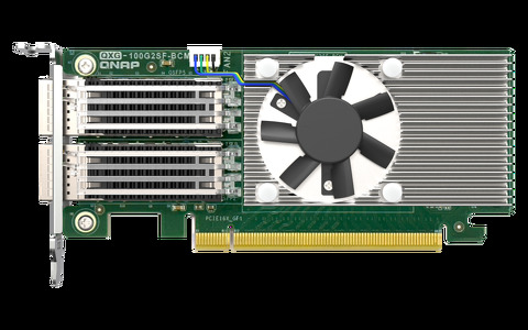 Miniatura produktu: Qnap QXG-100G2SF-BCM 2x port per 100GbE Network adapter