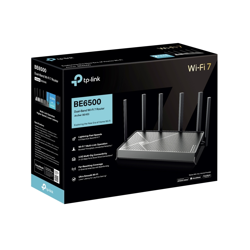 TP-Link Archer BE400 Wireless Wi-Fi 7 Router