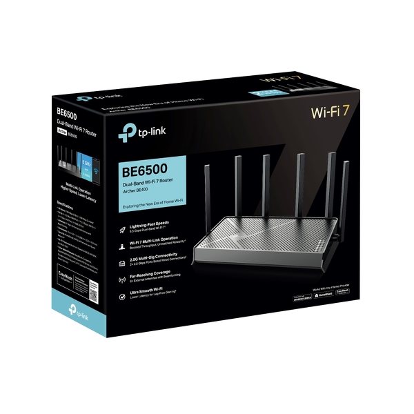 Zdjęcie produktu: TP-Link Archer BE400 Wireless Wi-Fi 7 Router