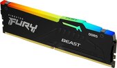 Miniatura zdjęcia: Pamięć Kingston FURY Beast RGB Black 32GB (2x16GB) DDR5 6000 CL30 XMP