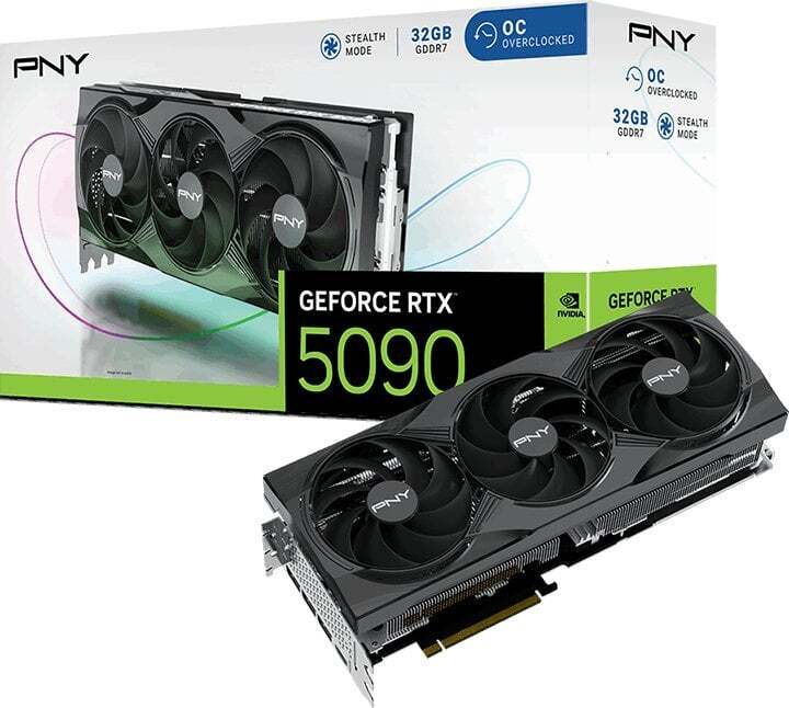 PNY GeForce RTX 5090 OC 32GB GDDR7 DLSS 4