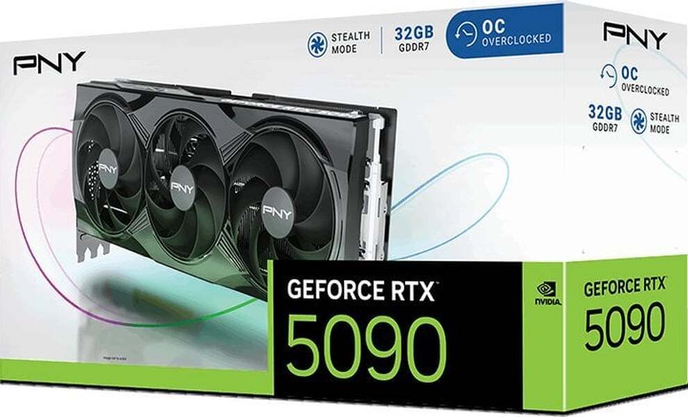 Zdjęcie produktu: PNY GeForce RTX 5090 OC 32GB GDDR7 DLSS 4