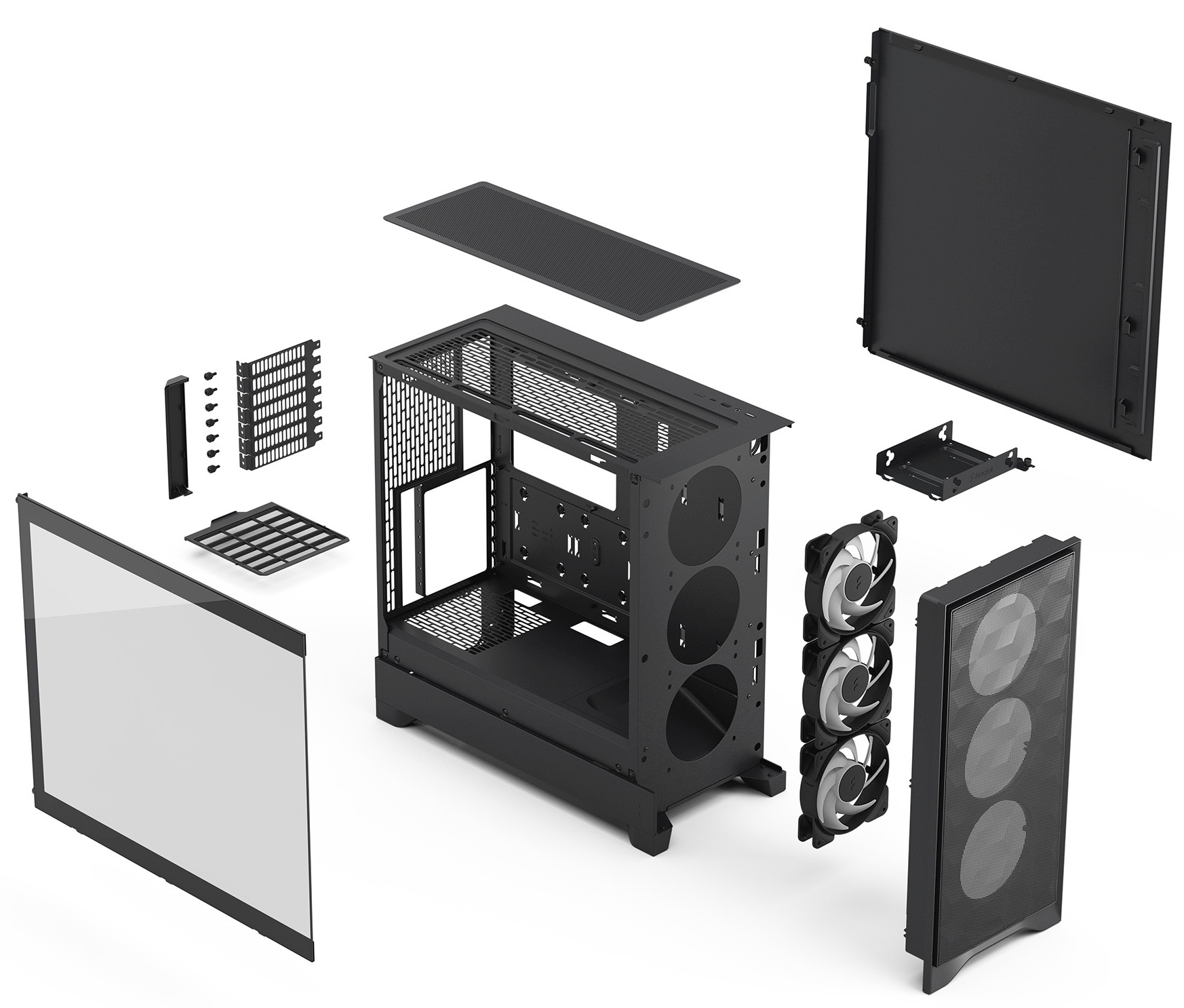 Obudowa Fractal Design Pop 2 Air Black TG ARGB (FD-C-POA2A-03)