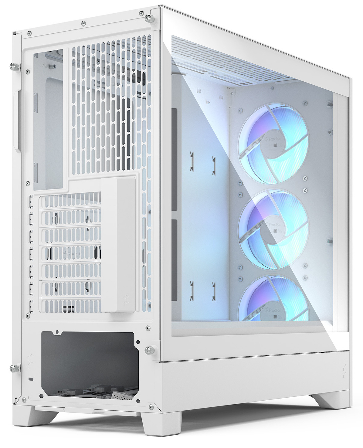 Obudowa Fractal Design Pop 2 Air White TG ARGB (FD-C-POA2A-04)