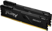 Miniatura produktu: Pamięć Kingston FURY Beast 32GB (2x16GB) DDR4-3600 Non-ECC CL18 KF436C18BBK2/32