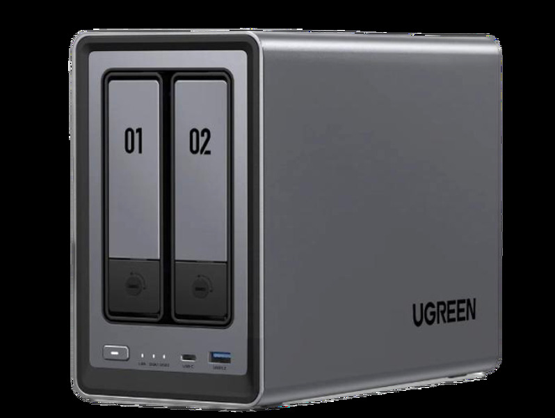 Zdjęcie produktu: Serwer NAS Ugreen DXP2800 2bay Intel N100 8GB DDR5 2.5GbE, 4K HDMI