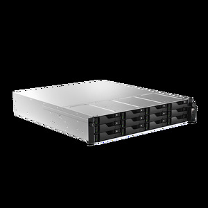 Miniatura produktu: Serwer plików Asustor 12 Pro Gen2 AS7212RDX 12-bay 2U, AMD Ryzen 7 Pro 3.8GHz ,16GB RAM ECC DDR5, 10GbE x2, GbE x2, M.2 Drive Slots x1, PCIe 5.0 x4, 2x 550W Red