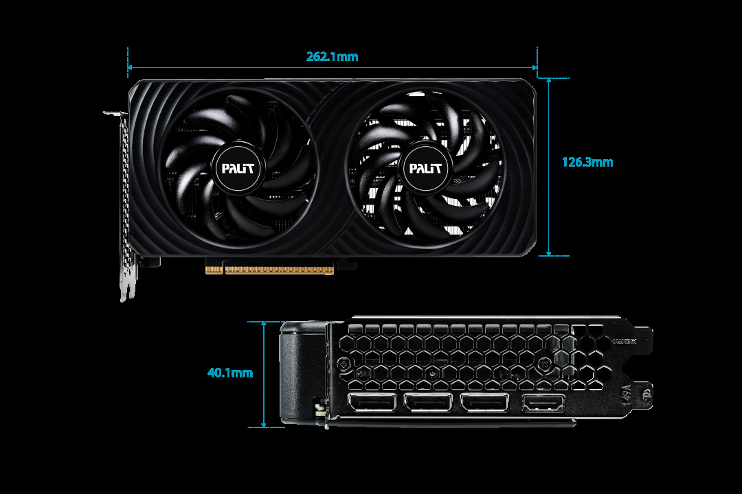 Palit GeForce RTX 5060 Ti Dual 8GB GDDR7 DLSS 4