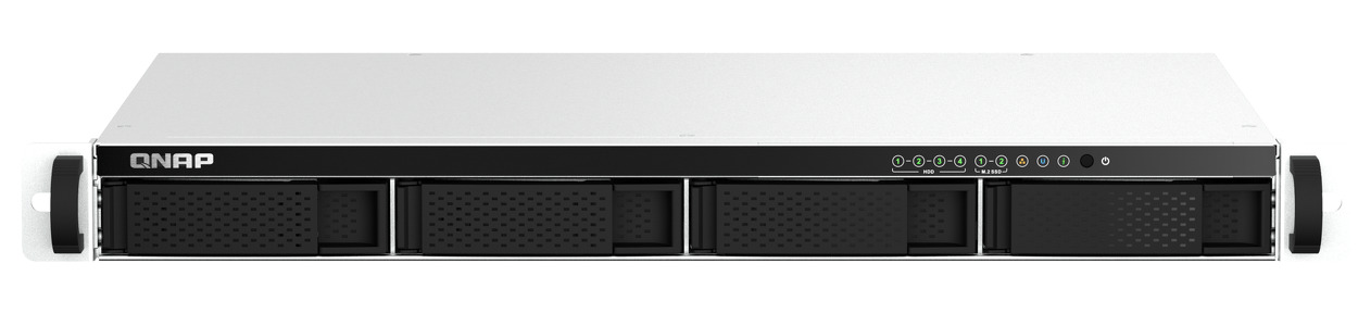 Miniatura produktu: Serwer plików QNAP TS-464eU-8G 4-Bay, Intel Celeron N5105/N5095 4-core 2,9 GHz, 16GB DDR4, 2x2,5GbE LAN, USB 3.2x2, USB 2.0x2, 1xHDMI v1.4b, 2 x M.2 2280 NVMe