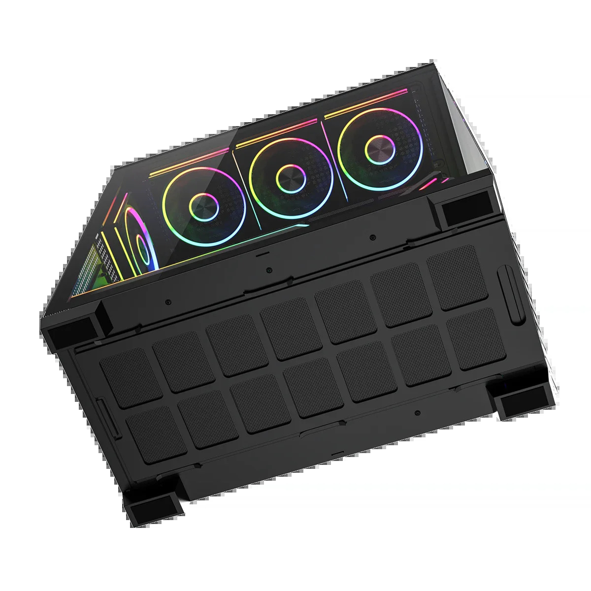 Obudowa komputerowa Volcano Stellar Plus ARGB 8F Czarna