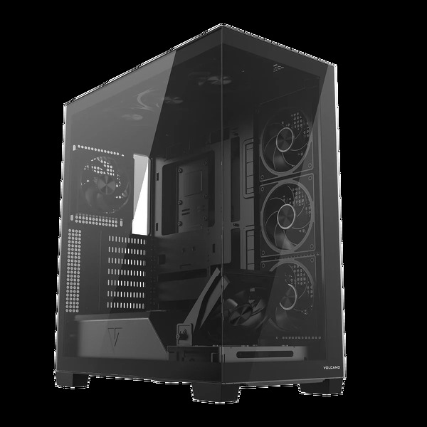 Zdjęcie produktu: Obudowa komputerowa Volcano Stellar Plus ARGB 8F Czarna