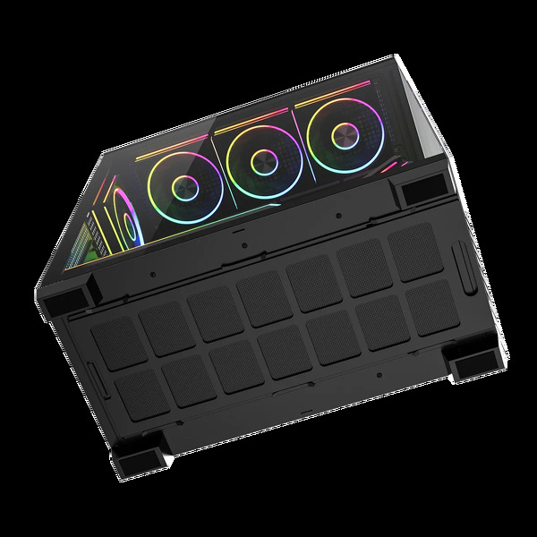 Zdjęcie produktu: Obudowa komputerowa Volcano Stellar Plus ARGB 8F Czarna