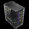 Miniatura zdjęcia: Obudowa komputerowa Volcano Stellar Plus ARGB 8F Czarna