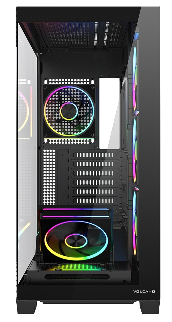 Zdjęcie produktu: Obudowa komputerowa Volcano Stellar Plus ARGB 5F Czarna Zdjęcie produktu: Obudowa komputerowa Volcano Stellar Plus ARGB 5F Czarna