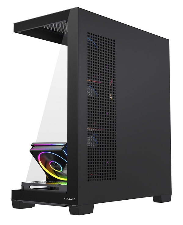 Zdjęcie produktu: Obudowa komputerowa Volcano Stellar Plus ARGB 5F Czarna Zdjęcie produktu: Obudowa komputerowa Volcano Stellar Plus ARGB 5F Czarna