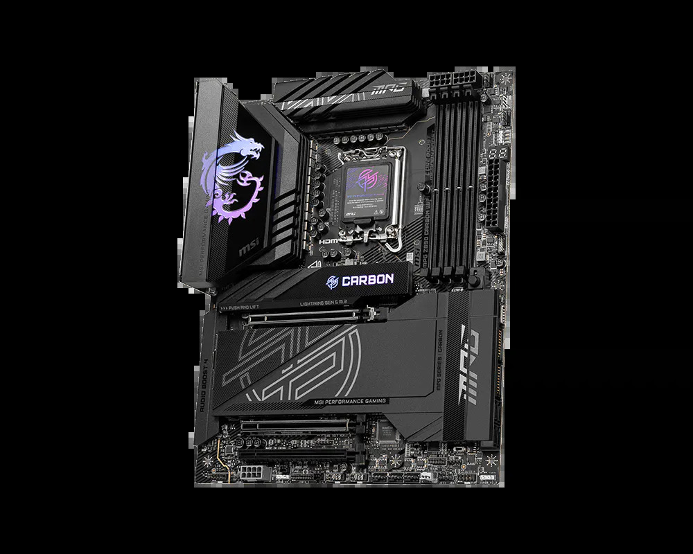 Płyta główna MSI MPG Z890 CARBON WIFI DDR5 LGA11851 Płyta główna MSI MPG Z890 CARBON WIFI DDR5 LGA11851