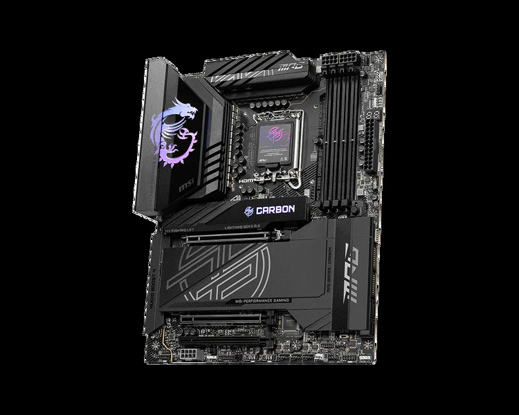 Zdjęcie produktu: Płyta główna MSI MPG Z890 CARBON WIFI DDR5 LGA11851 Zdjęcie produktu: Płyta główna MSI MPG Z890 CARBON WIFI DDR5 LGA11851